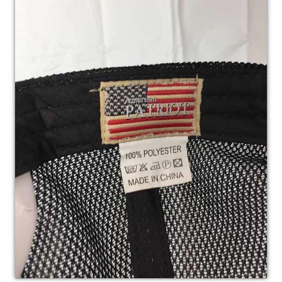 American Patriot Camo Baseball Hat Cap - Picture 6 of 6